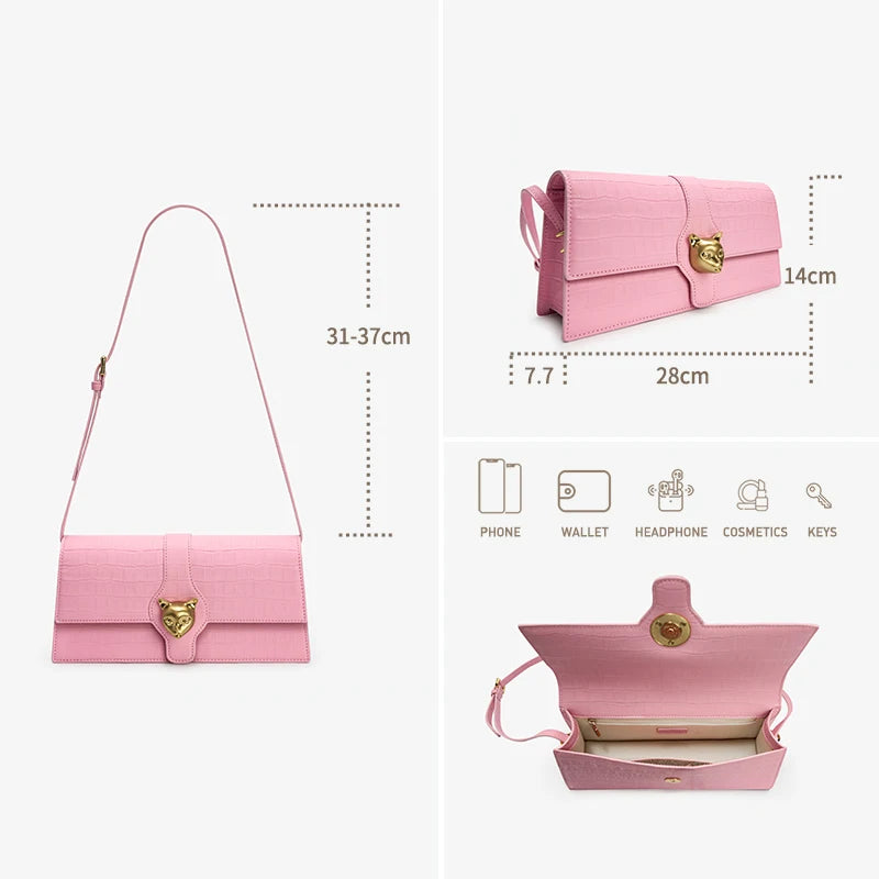 BAFELLI Croc Cat Lock Bag iris.net