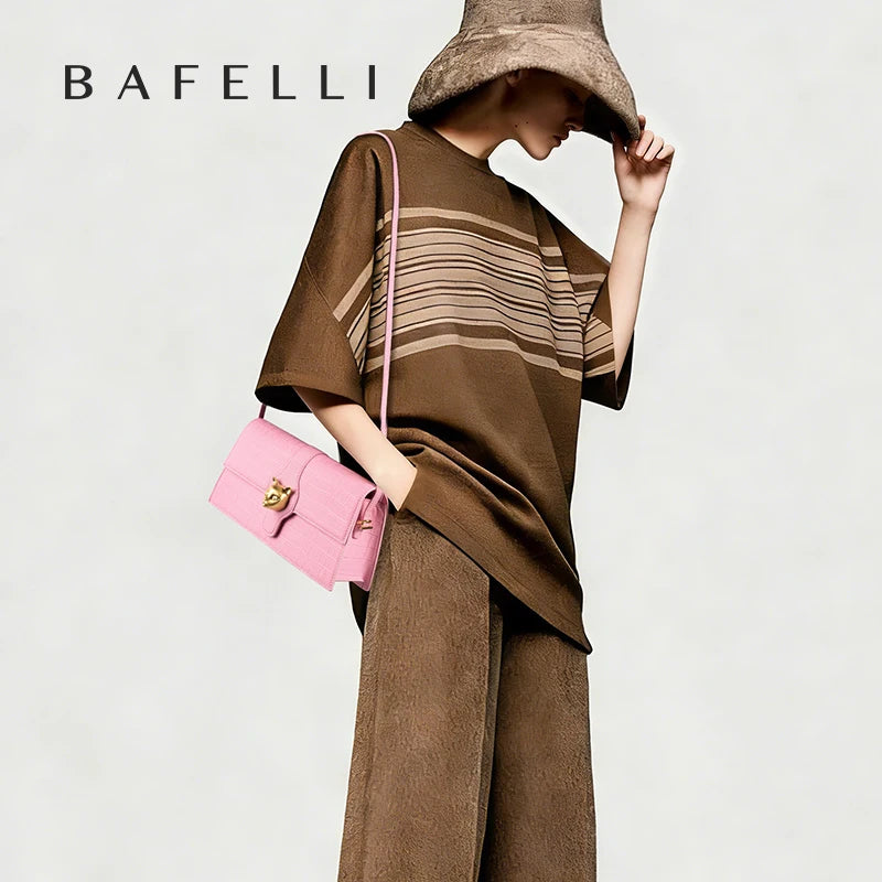 BAFELLI Croc Cat Lock Bag iris.net