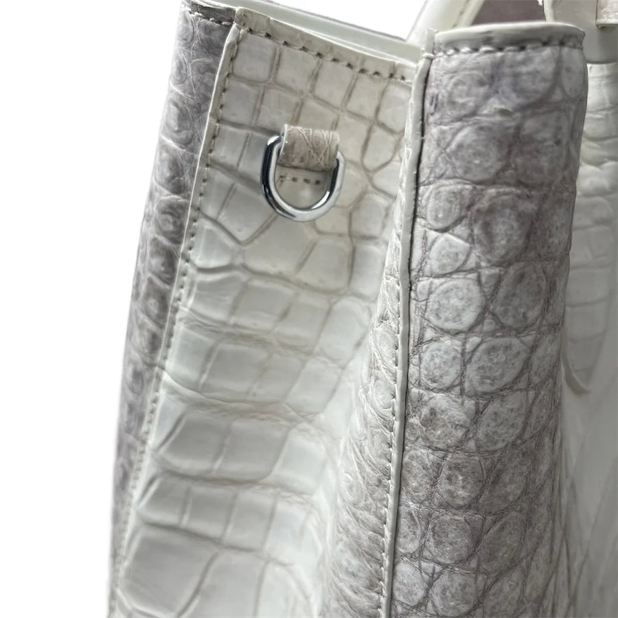 Himalayan Crocodile Belly Bag iris.net
