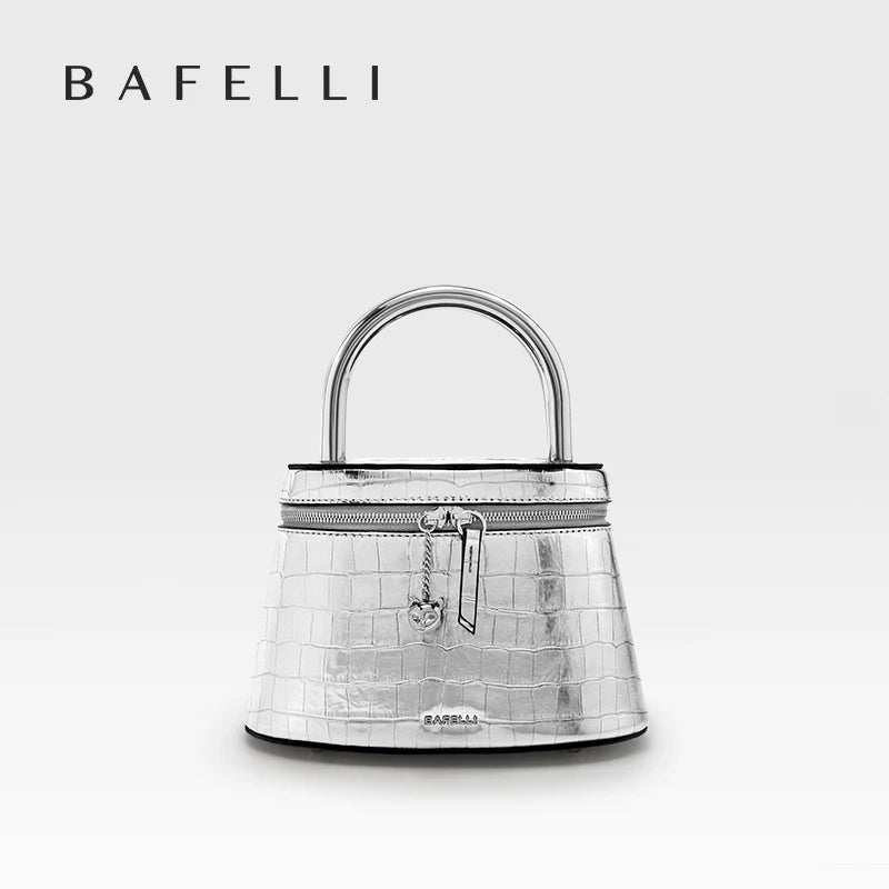 BAFELLI Leather Mini Crossbody iris.net