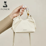 FOXER Beaded Cloud Bag iris.net