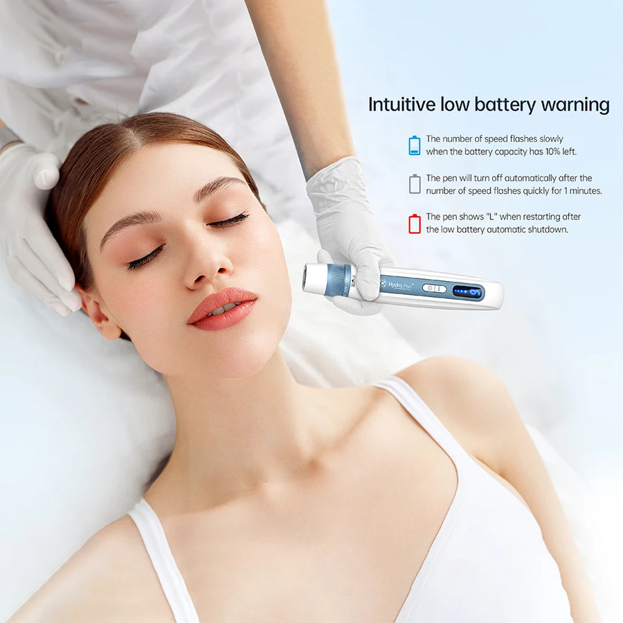 Original Dr. Pen Hydra Pen H5 EMS Microneedling Pen Kit wit