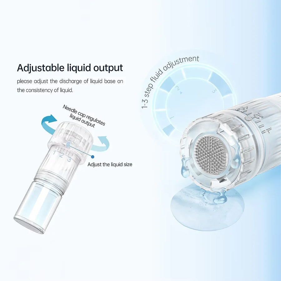 Original Dr. Pen Hydra Pen H5 EMS Microneedling Pen Kit wit