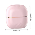 Mini Cordless Hair Straightener Brush iris.net