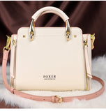 FOXER Split Leather Tote iris.net