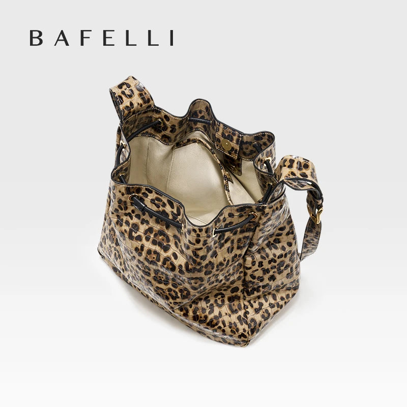 Leopard Cowhide Hobo Bag iris.net