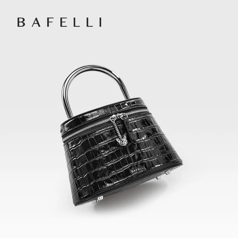 BAFELLI Leather Mini Crossbody iris.net