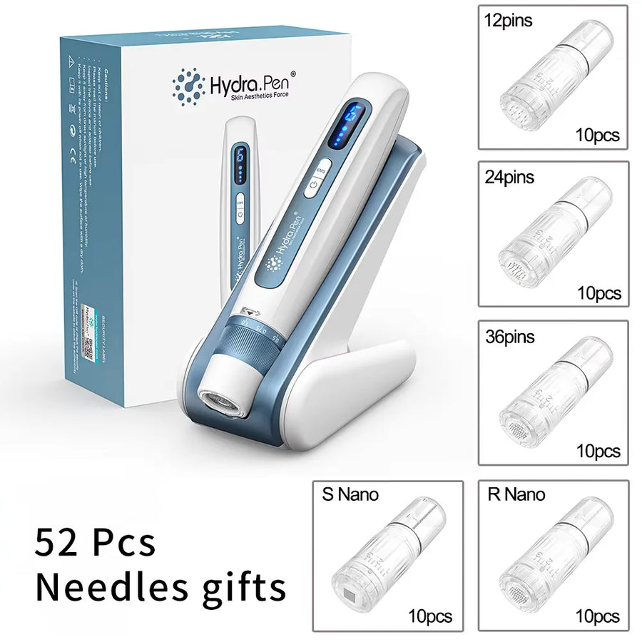 Original Dr. Pen Hydra Pen H5 EMS Microneedling Pen Kit wit