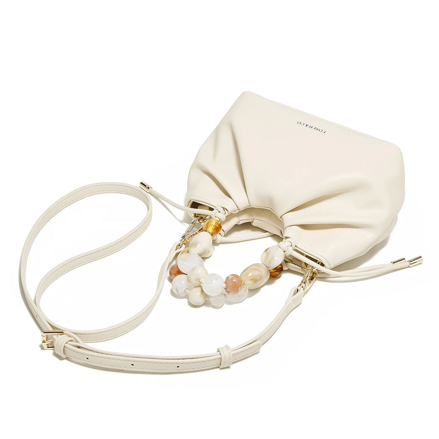 FOXER Beaded Cloud Bag iris.net