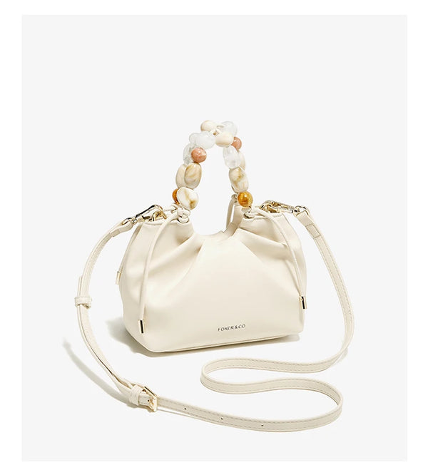 FOXER Beaded Cloud Bag iris.net