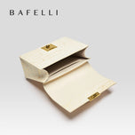 BAFELLI Ivory Gold Lock Bag iris.net