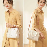 FOXER Split Leather Tote iris.net