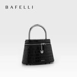 BAFELLI Leather Mini Crossbody iris.net