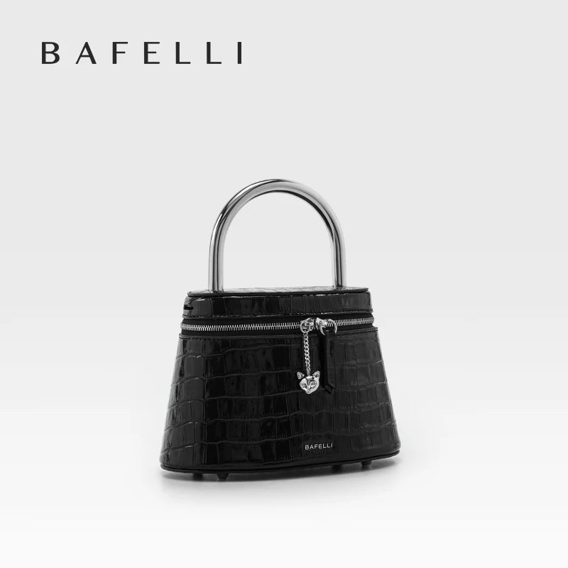 BAFELLI Leather Mini Crossbody iris.net