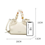 FOXER Beaded Cloud Bag iris.net