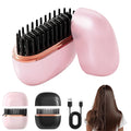 Mini Cordless Hair Straightener Brush iris.net