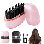 Mini Cordless Hair Straightener Brush iris.net