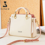 FOXER Split Leather Tote iris.net