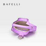 BAFELLI Sculpted Half-Moon Leather Bag