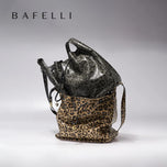Leopard Cowhide Hobo Bag iris.net