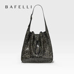 Leopard Cowhide Hobo Bag iris.net